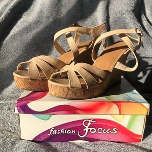 Nude Wedges, Fashion Focus